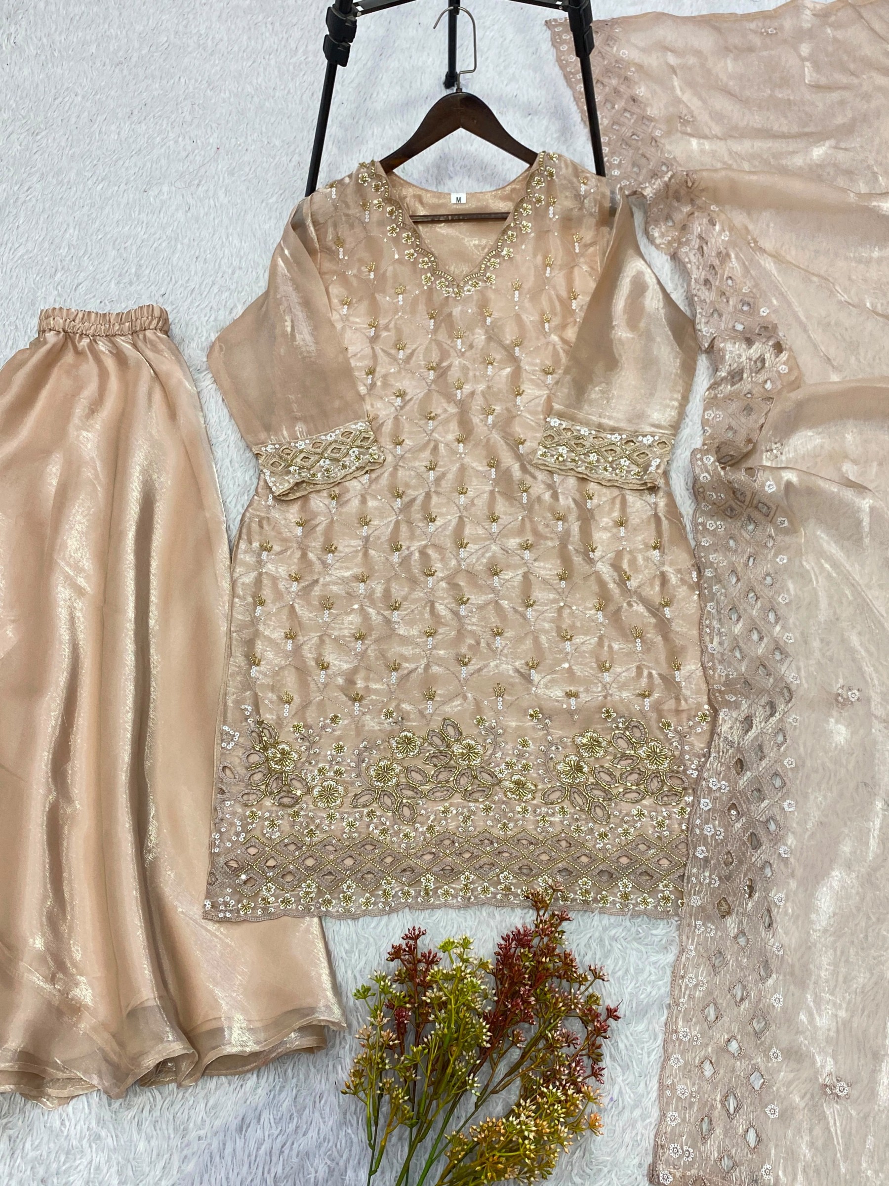 LOOMEERA | LM-17 | Fendy Beads & Sequence Designer Palazzo Collection