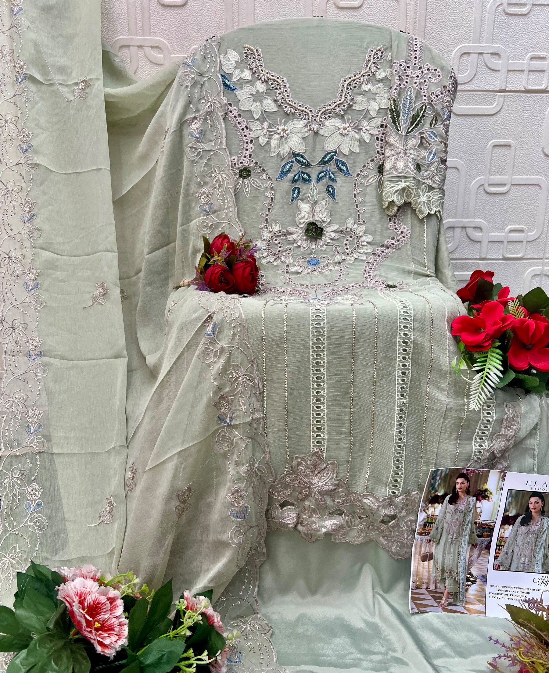ELAN STUDIO | E-67 | MARIA.B Chiffons Designer Collection