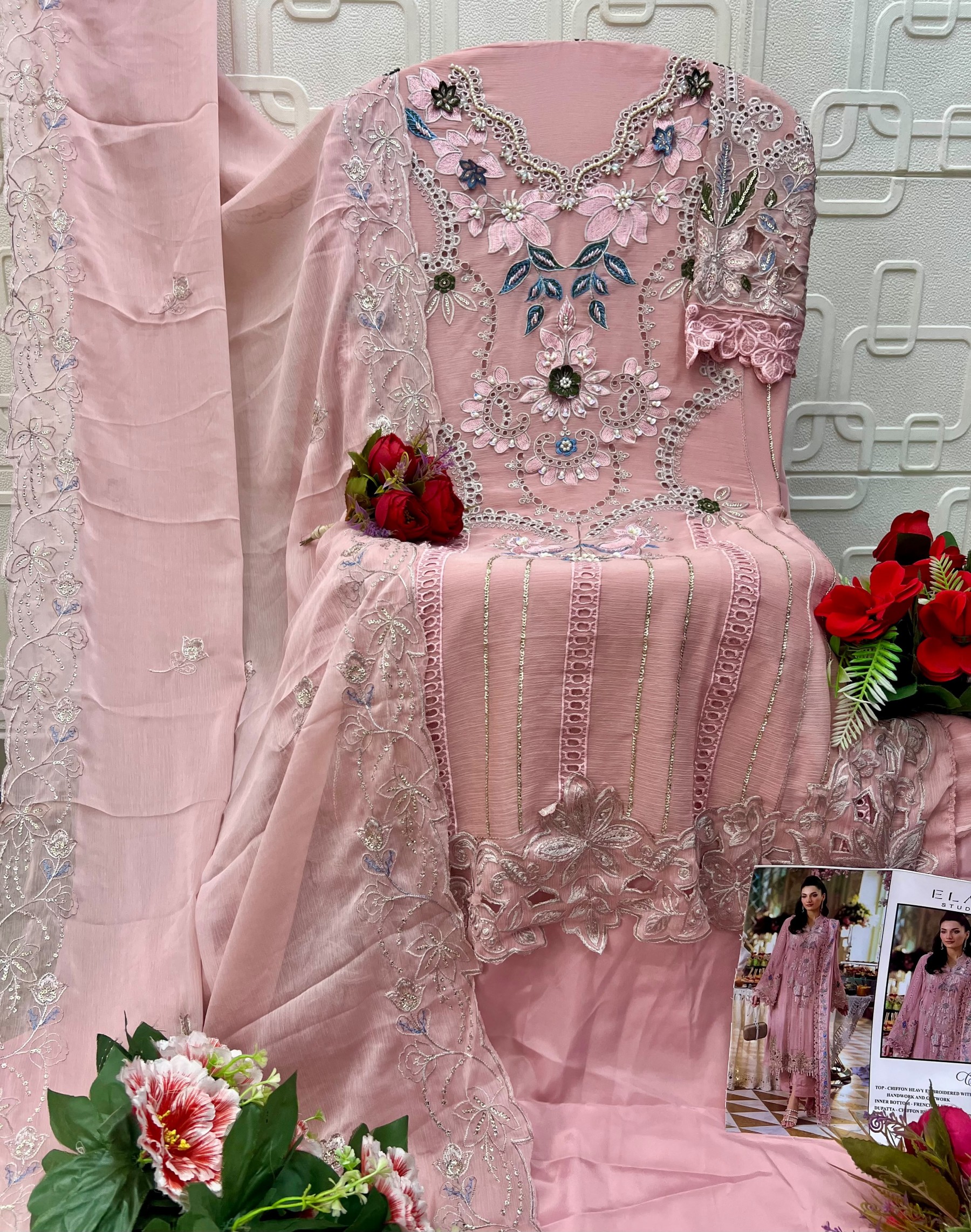 ELAN STUDIO | E-67 | MARIA.B Chiffons Designer Collection