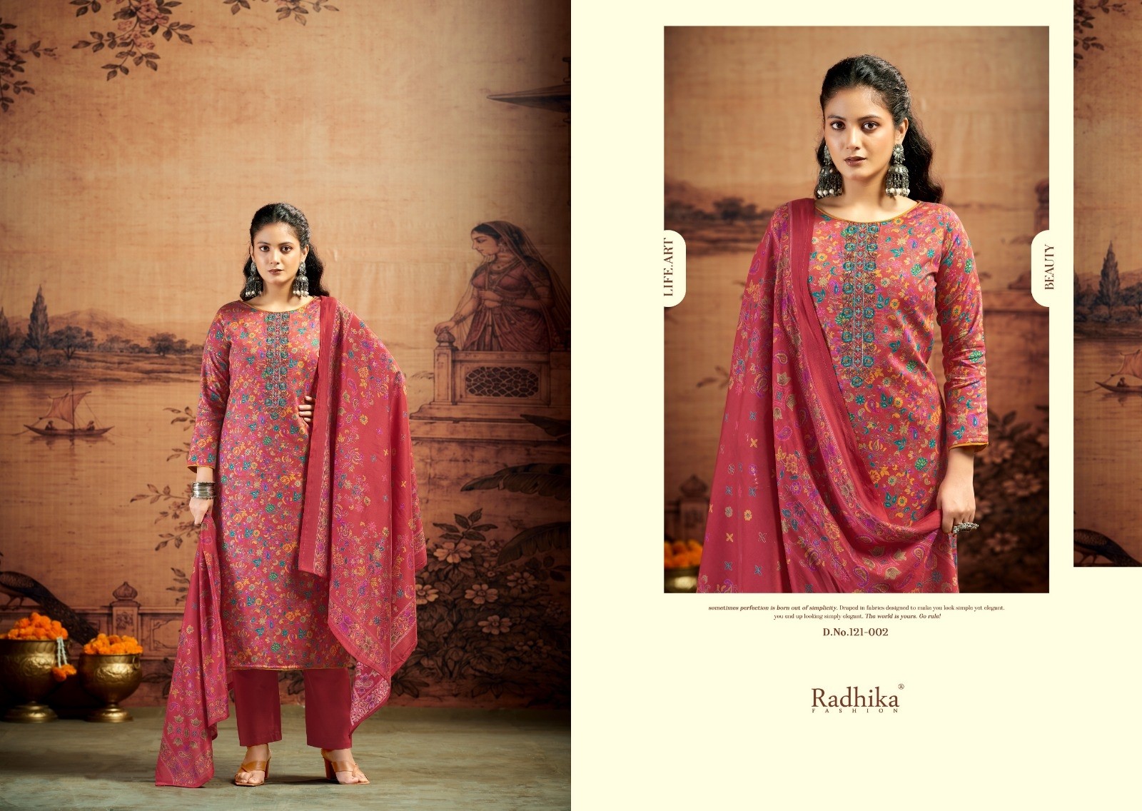 AZARA | KALKI ADVANCE-5 | Jaam Satin Designer Collection