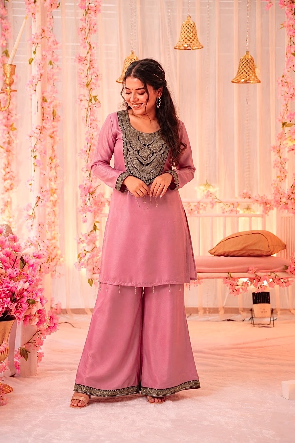 JD-660 | Solar Chiffon Silk Embroidered Designer Collection