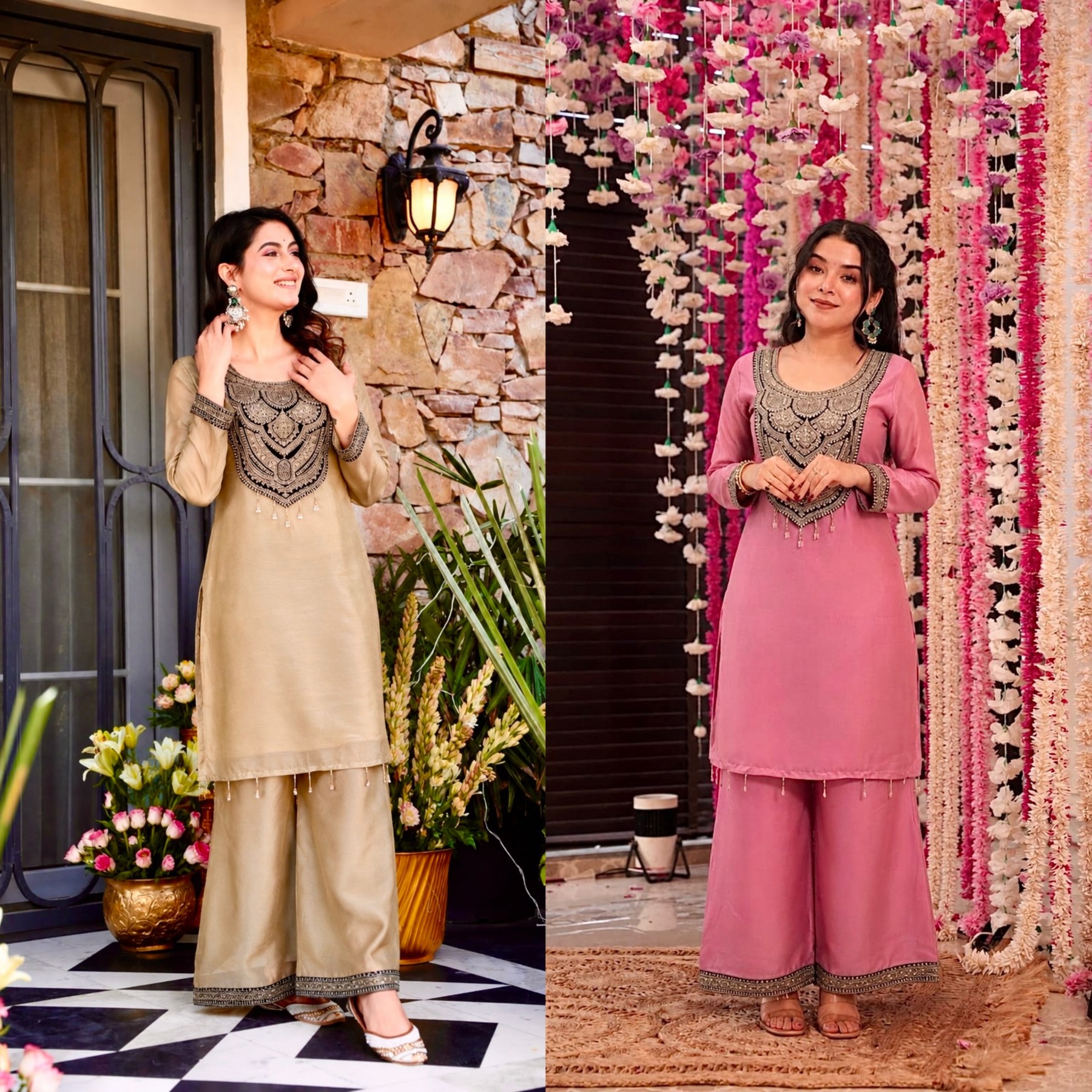 JD-660 | Solar Chiffon Silk Embroidered Designer Collection