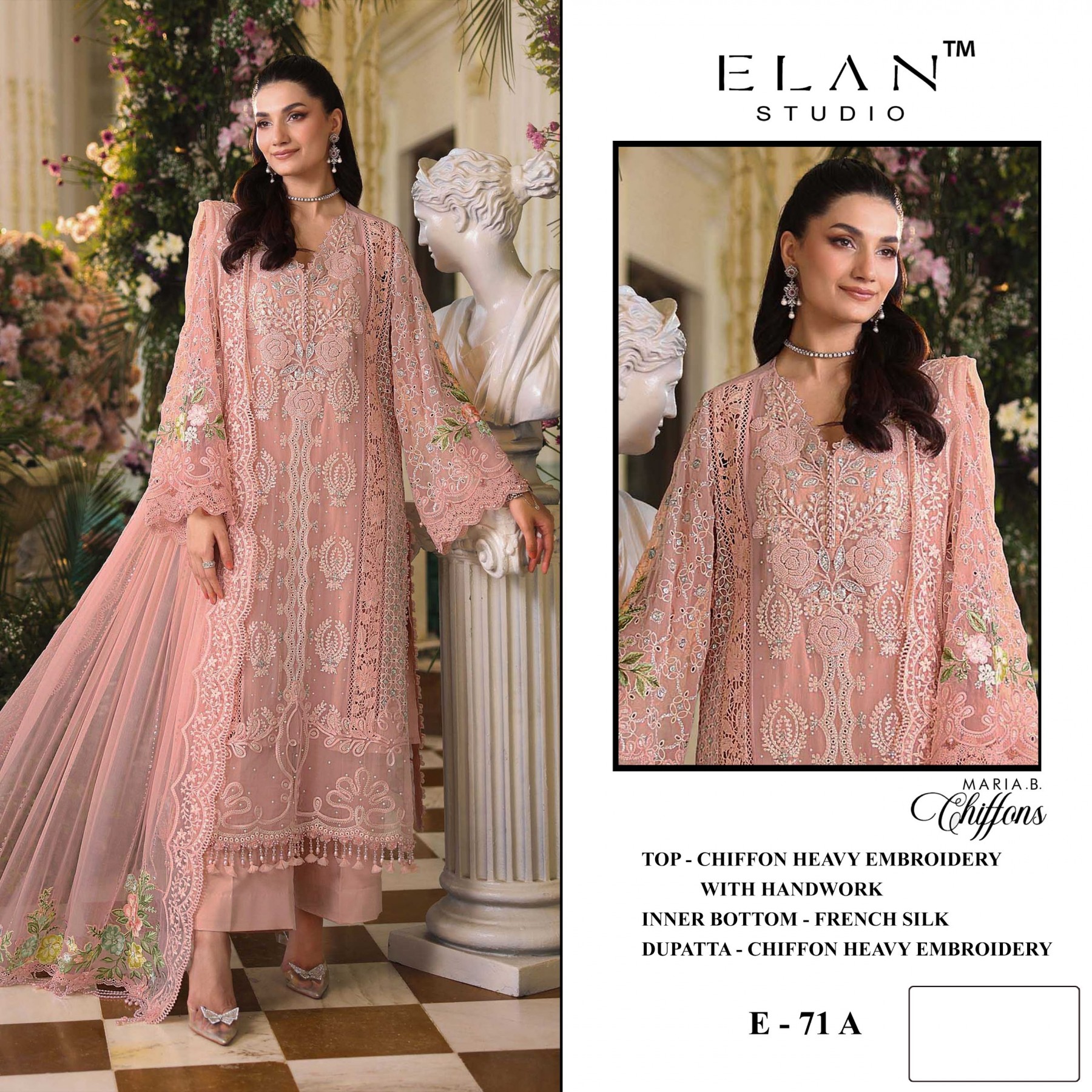 ELAN STUDIO | MARIA.B Chiffons | E-71 Designer Collection