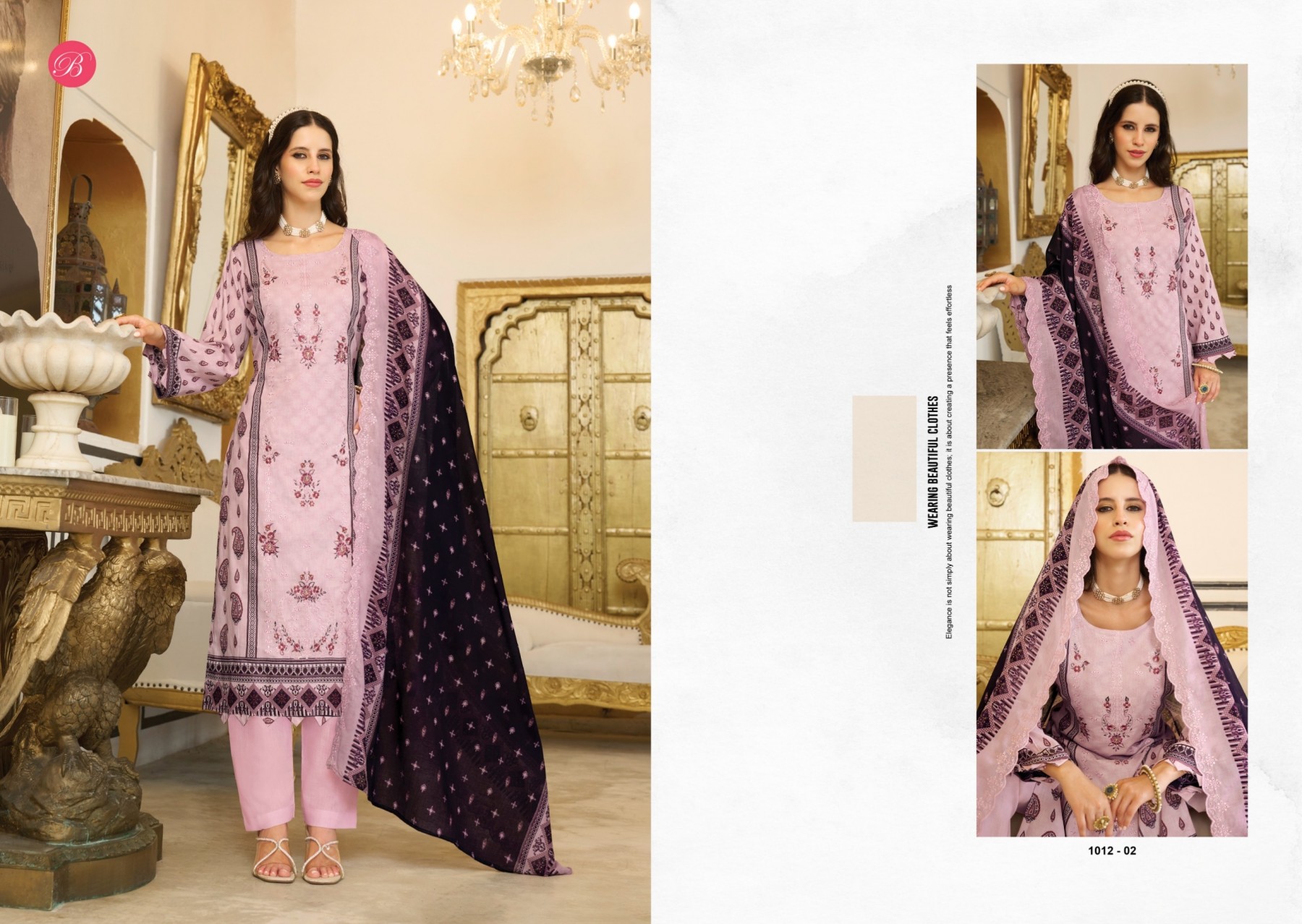 BELLIZA | Noor-E-Ishq Vol 2 | Pure Cotton Heavy Embroidery Collection