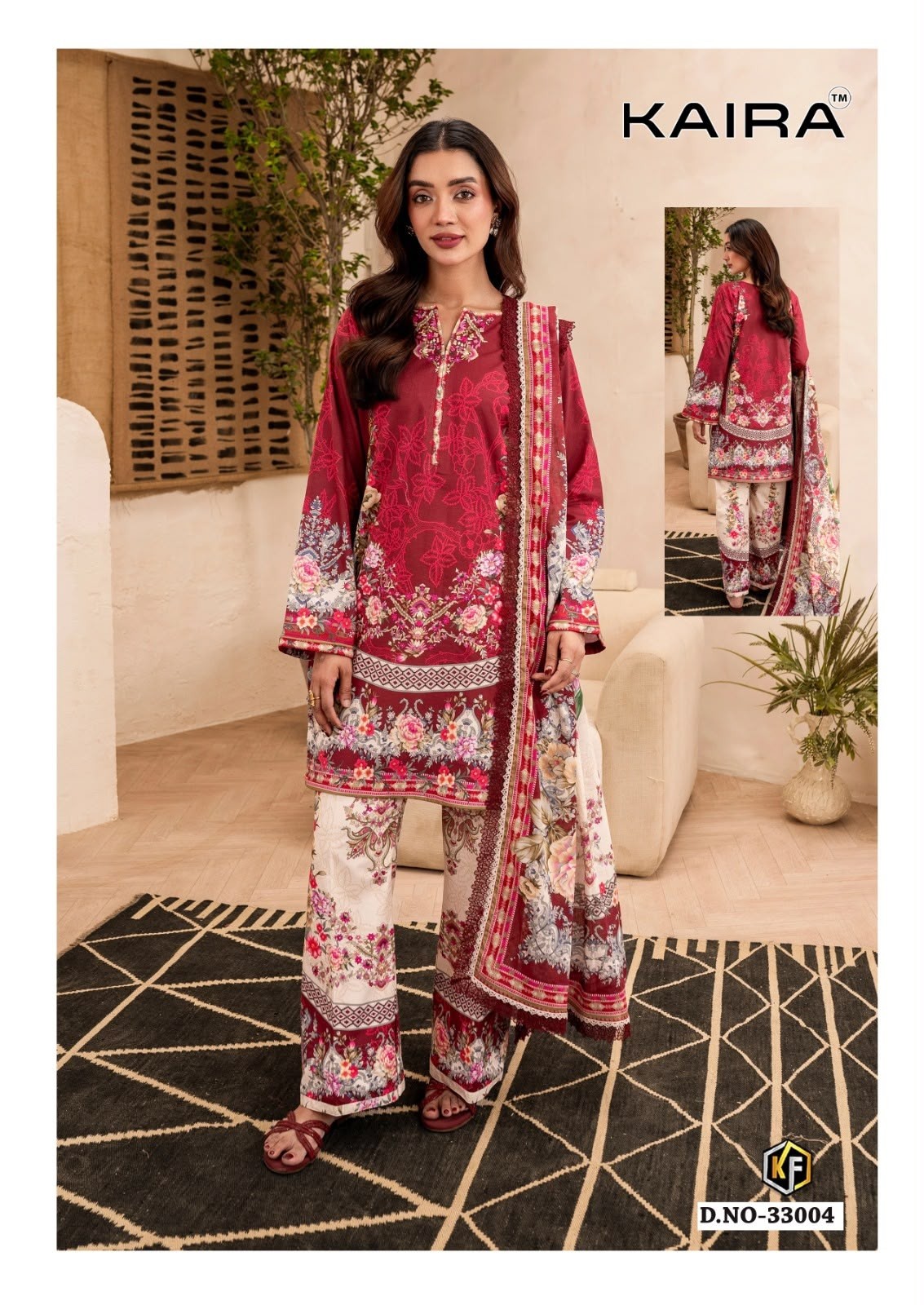 KEVAL FAB | KAIRA VOL 33 | Heavy Lawn Cotton Printed Collection