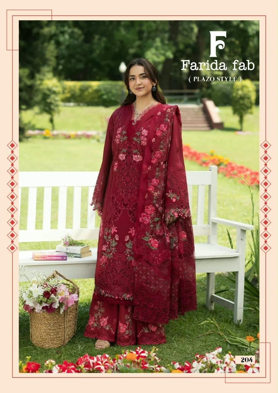 FARIDA FAB | MUSHQ VOL 2 | Pure Cotton Printed Designer Collection