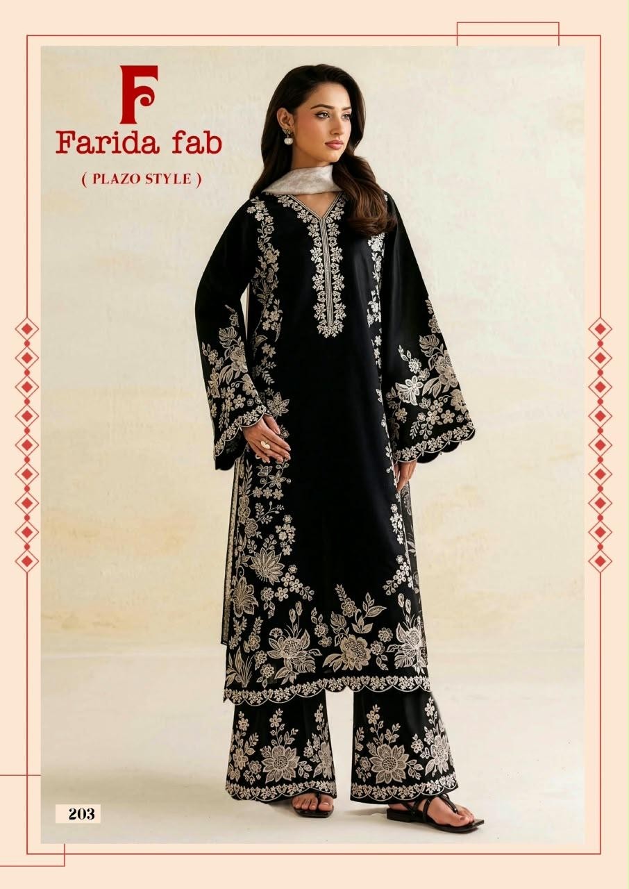 FARIDA FAB | MUSHQ VOL 2 | Pure Cotton Printed Designer Collection