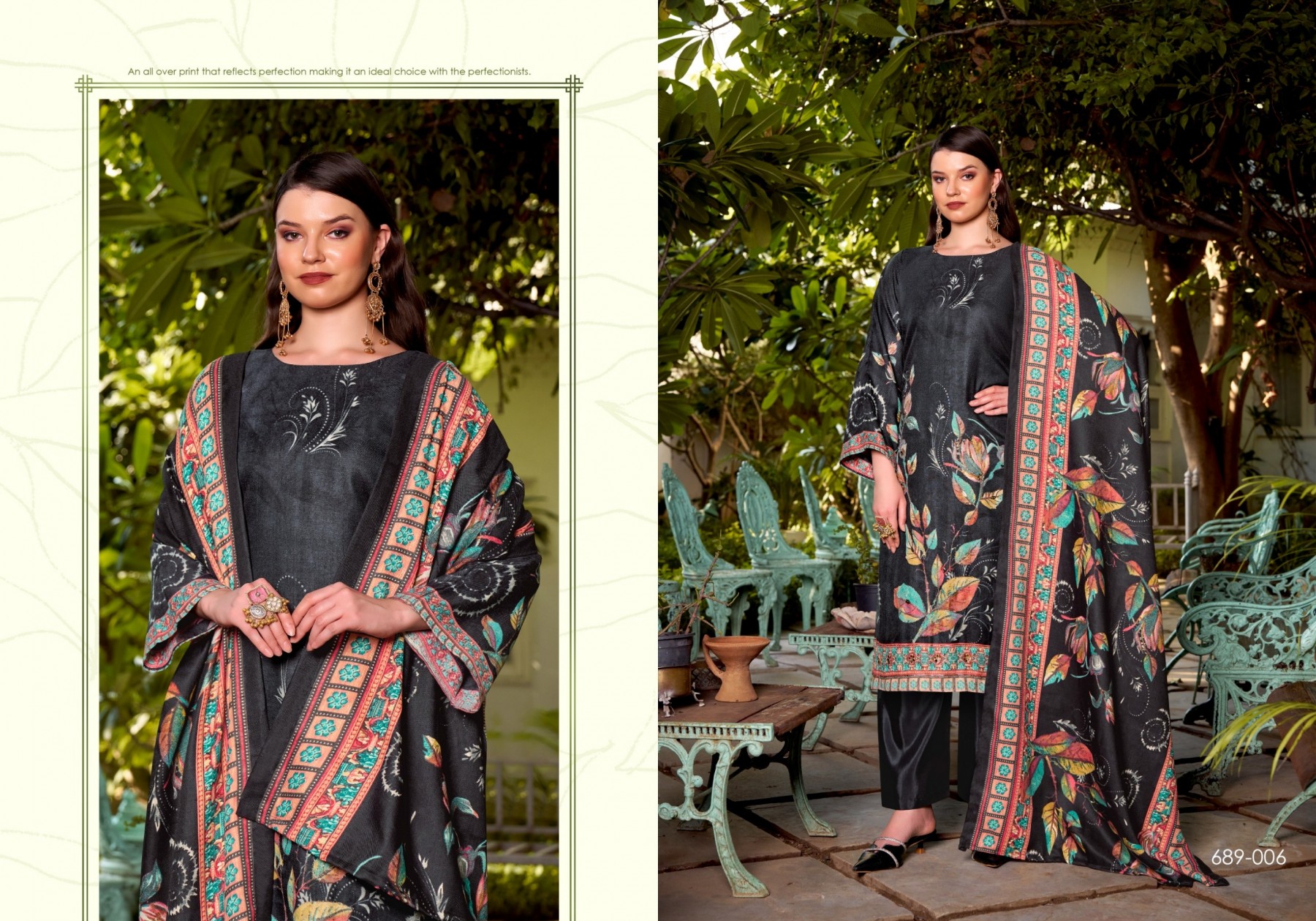 ZULFAT | ANTARA | Pure Woollen Pashmina Heavy Handwork Winter Collection