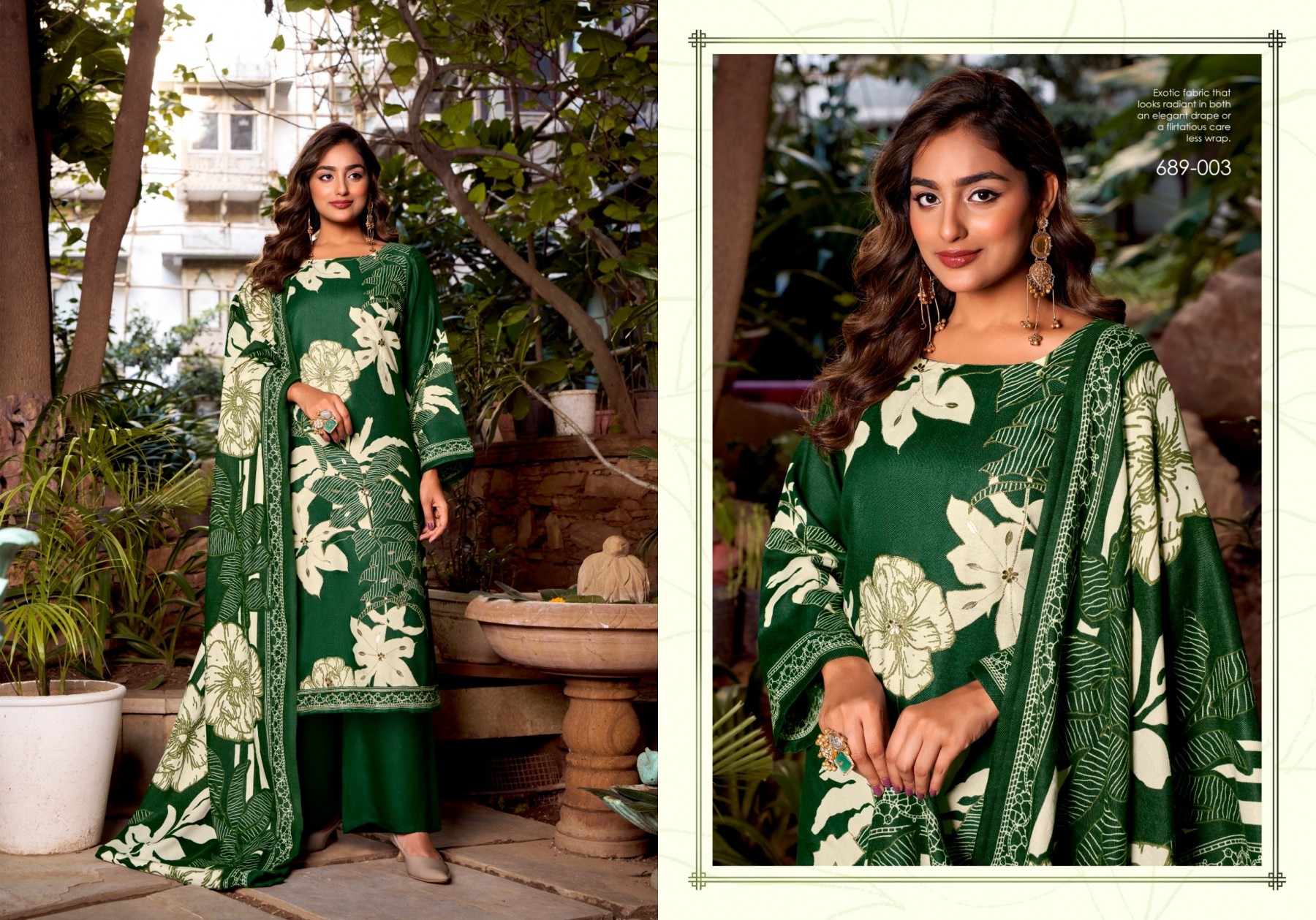 ZULFAT | ANTARA | Pure Woollen Pashmina Heavy Handwork Winter Collection