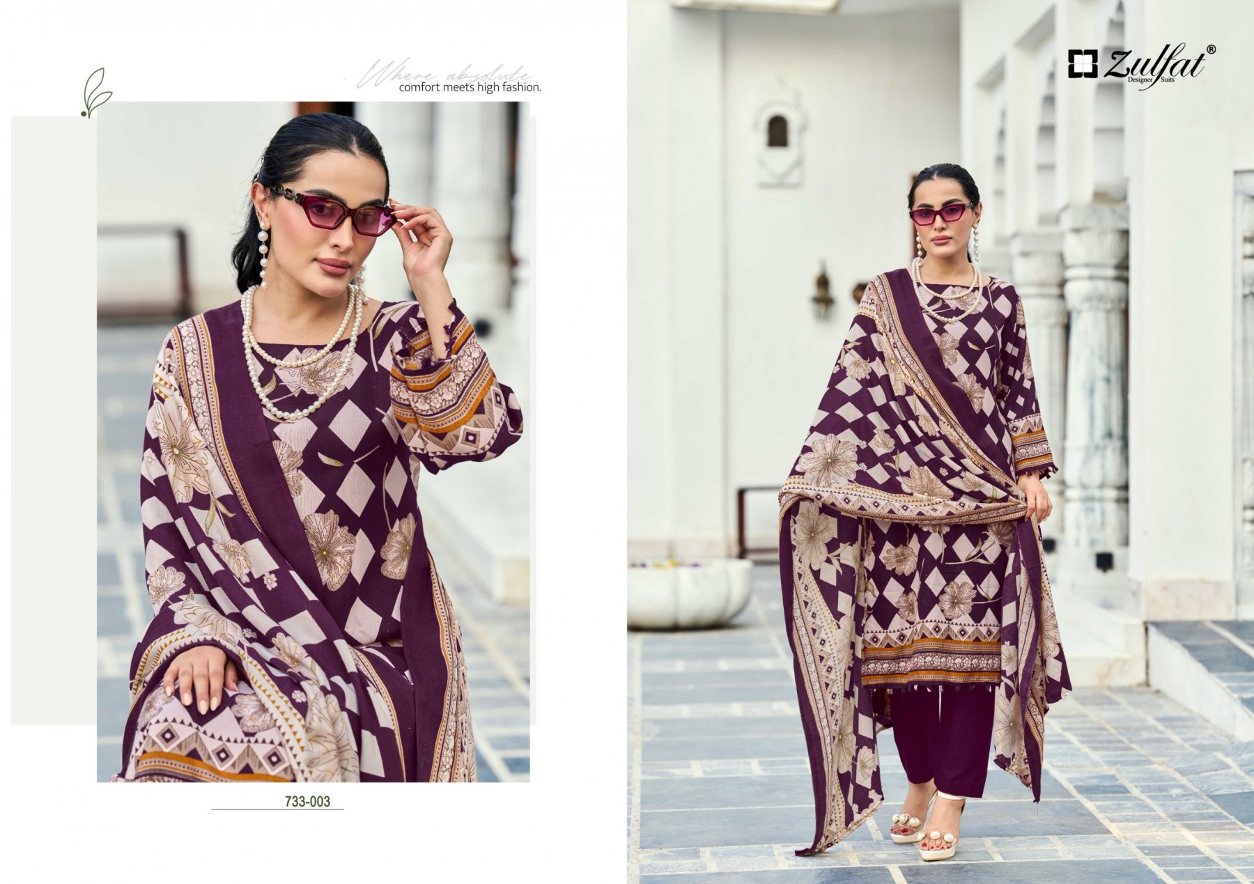 ZULFAT | KOHINOOR | 100% Pure Woollen Pashmina Exclusive Winter Collection