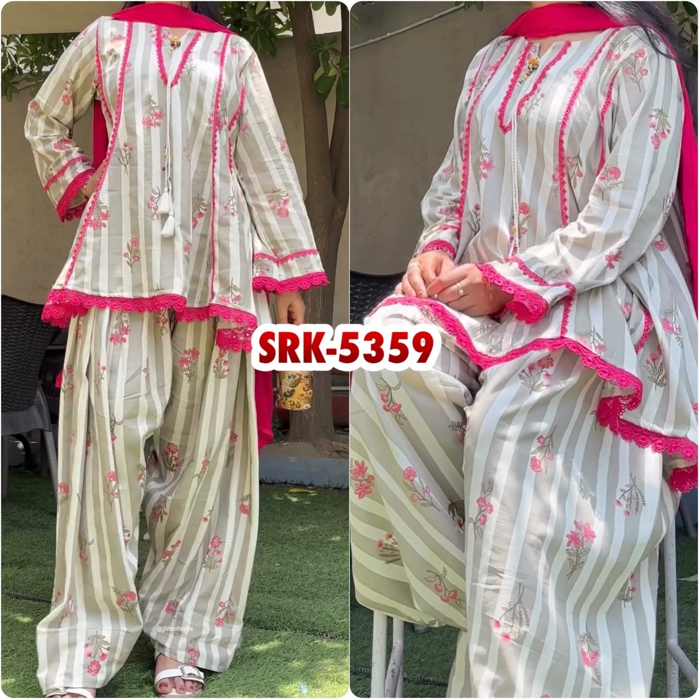 SRK - 5359 HEAVY PURE NATURAL CRAPE 