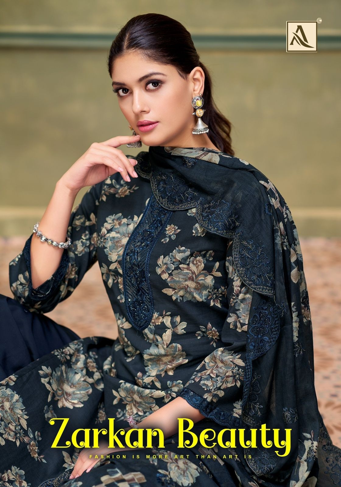 ALOK SUIT | ZARKAN BEAUTY | Premium Designer Cotton Suit | RD Fashion Surat