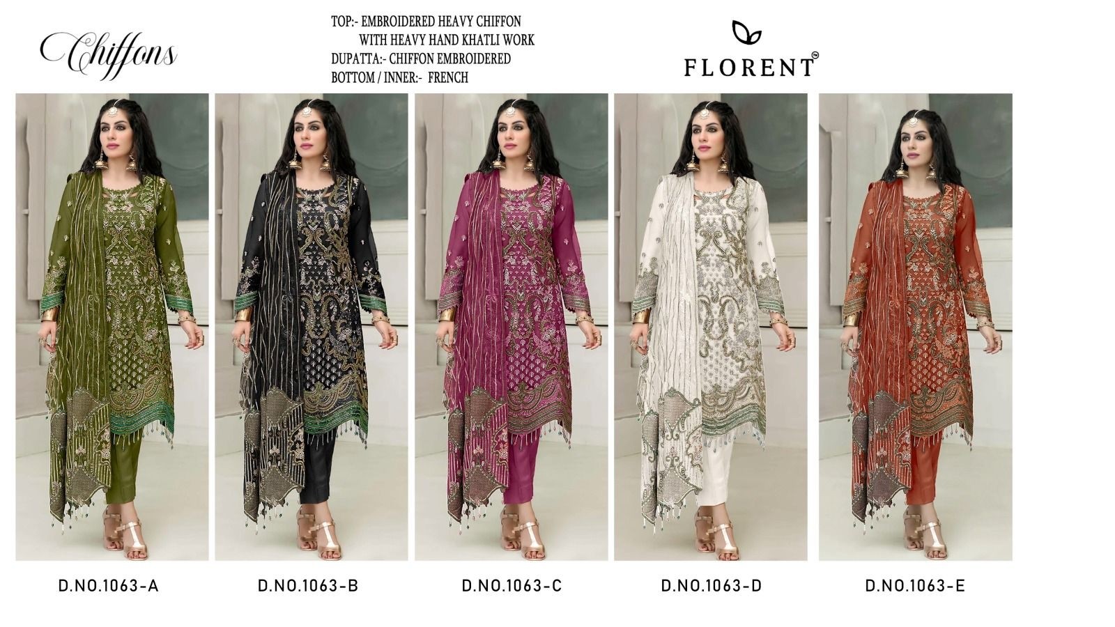FLORENT HITS DESIGN | 1063 | RD Fashion Surat