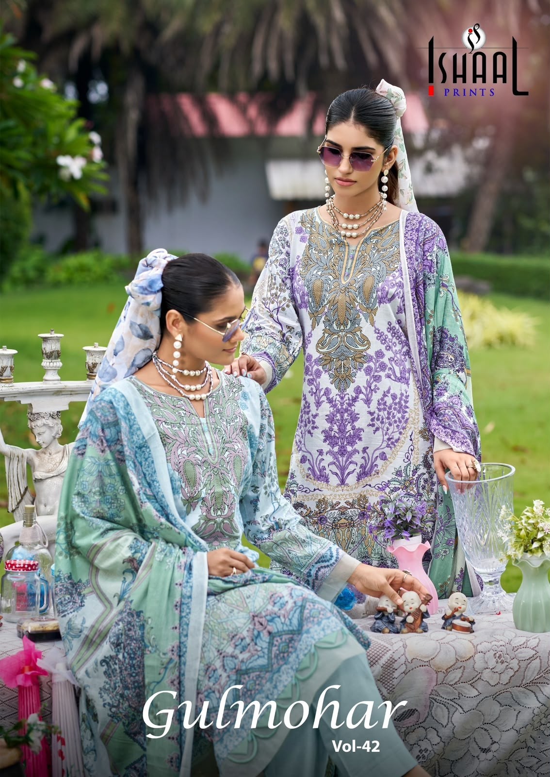 ISHAAL PRINTS | GULMOHAR VOL-42 | Luxury Lawn Collection | RD Fashion Surat