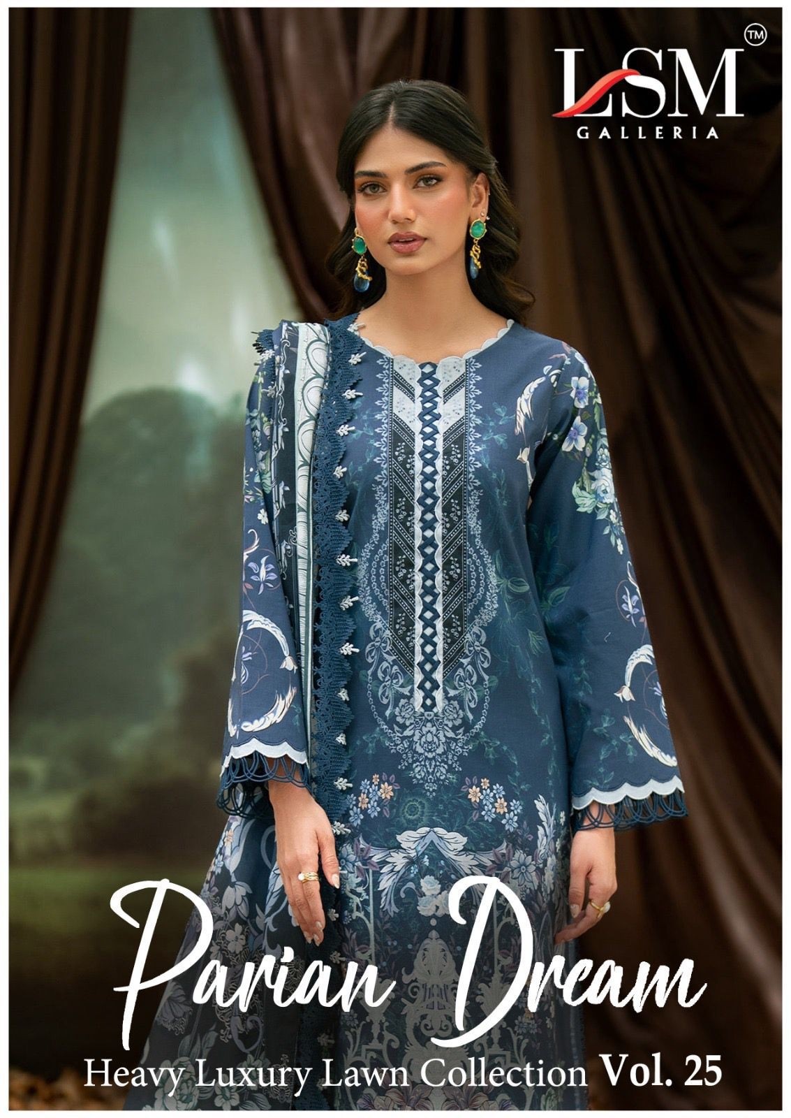 LSM GALLERIA | PARIAN DREAM VOL 25 | Heavy Luxury Lawn Readymade Suit | RD Fashion Surat
