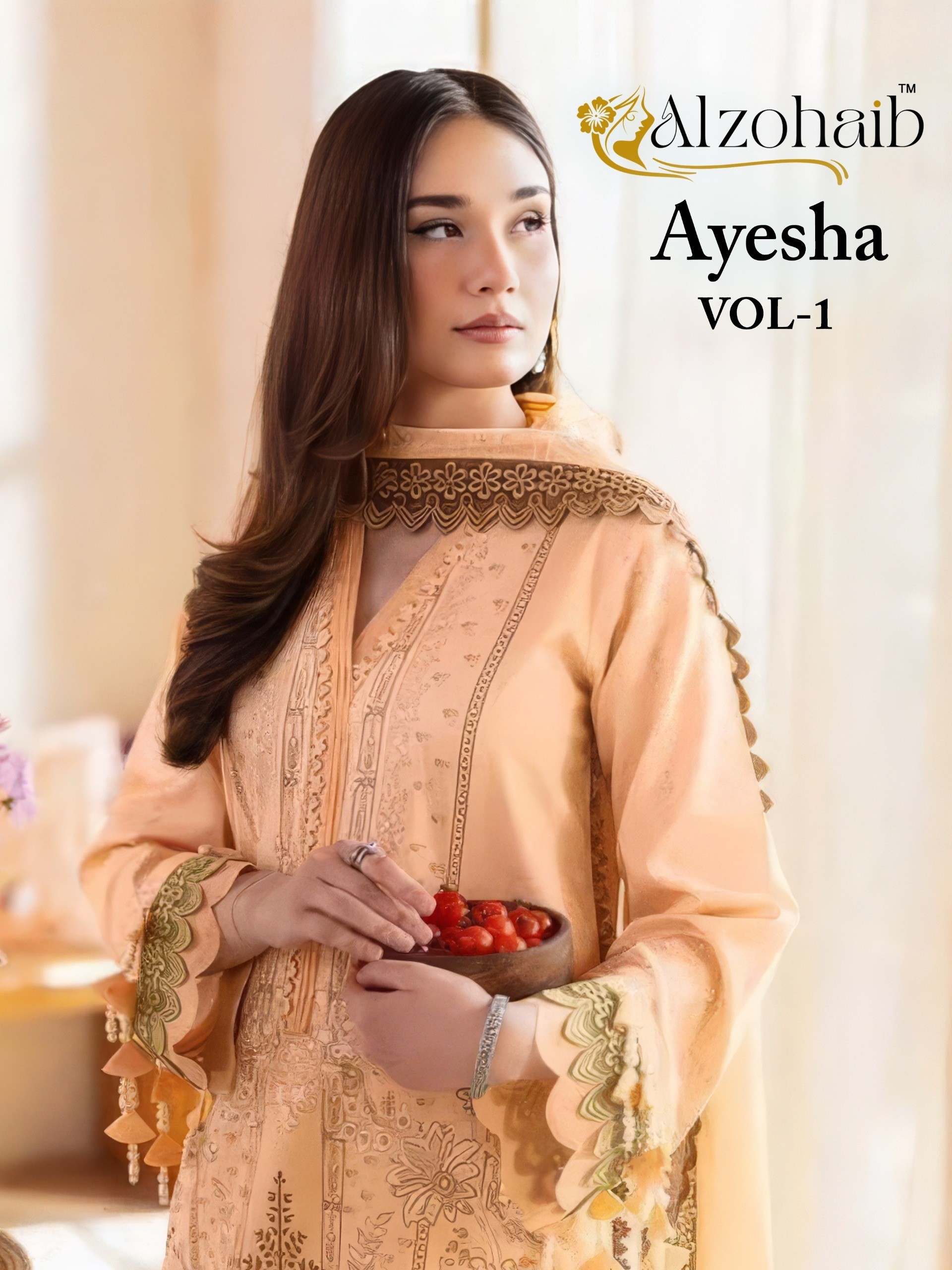 ALZOHAIB | AYESHA VOL 1 | Pure Cotton Heavy Patch Work Suit | RD Fashion Surat