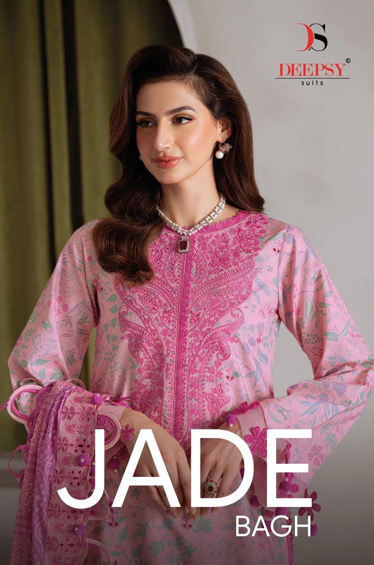 DEEPSY SUITS | JADE BAAGH | Pure Cotton Self Embroidery Suit | RD Fashion Surat
