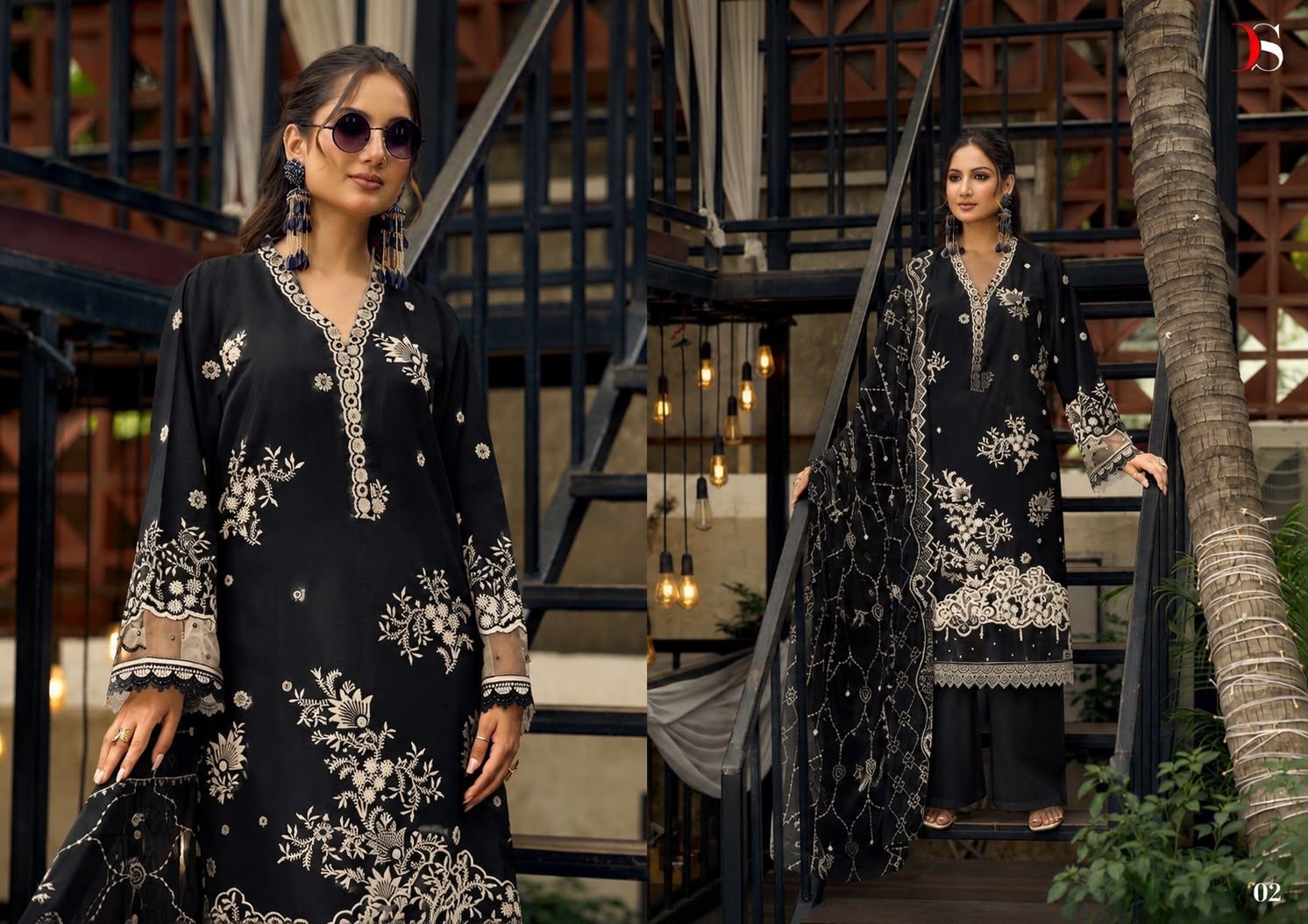 DEEPSY SUITS | ELAF EXCLUSIVE | Pakistani Lawn Collection | Design No. 02 | RD Fashion Surat