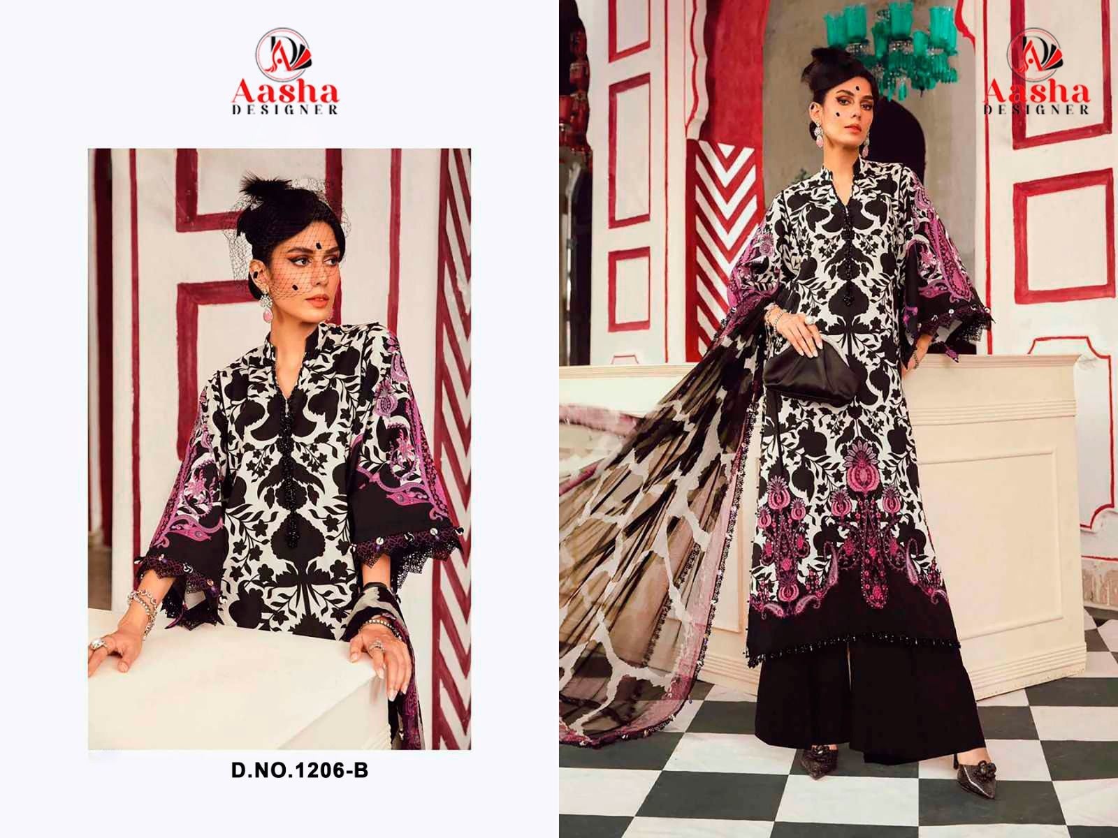 AASHA DESIGNER | Hit Design | Ready Stock