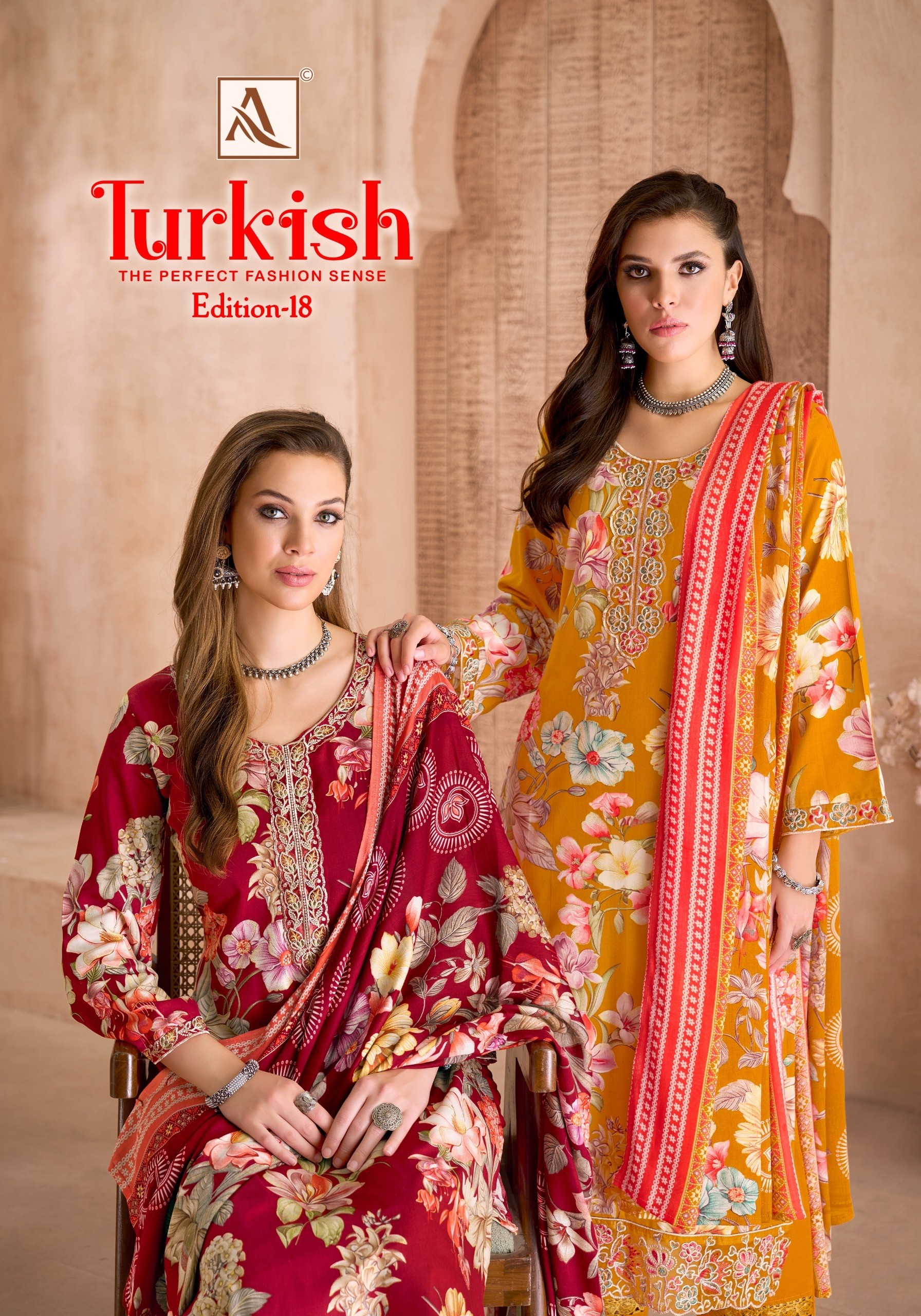 Alok Suit Turkish-18 Designer Viscose Rayon Suit