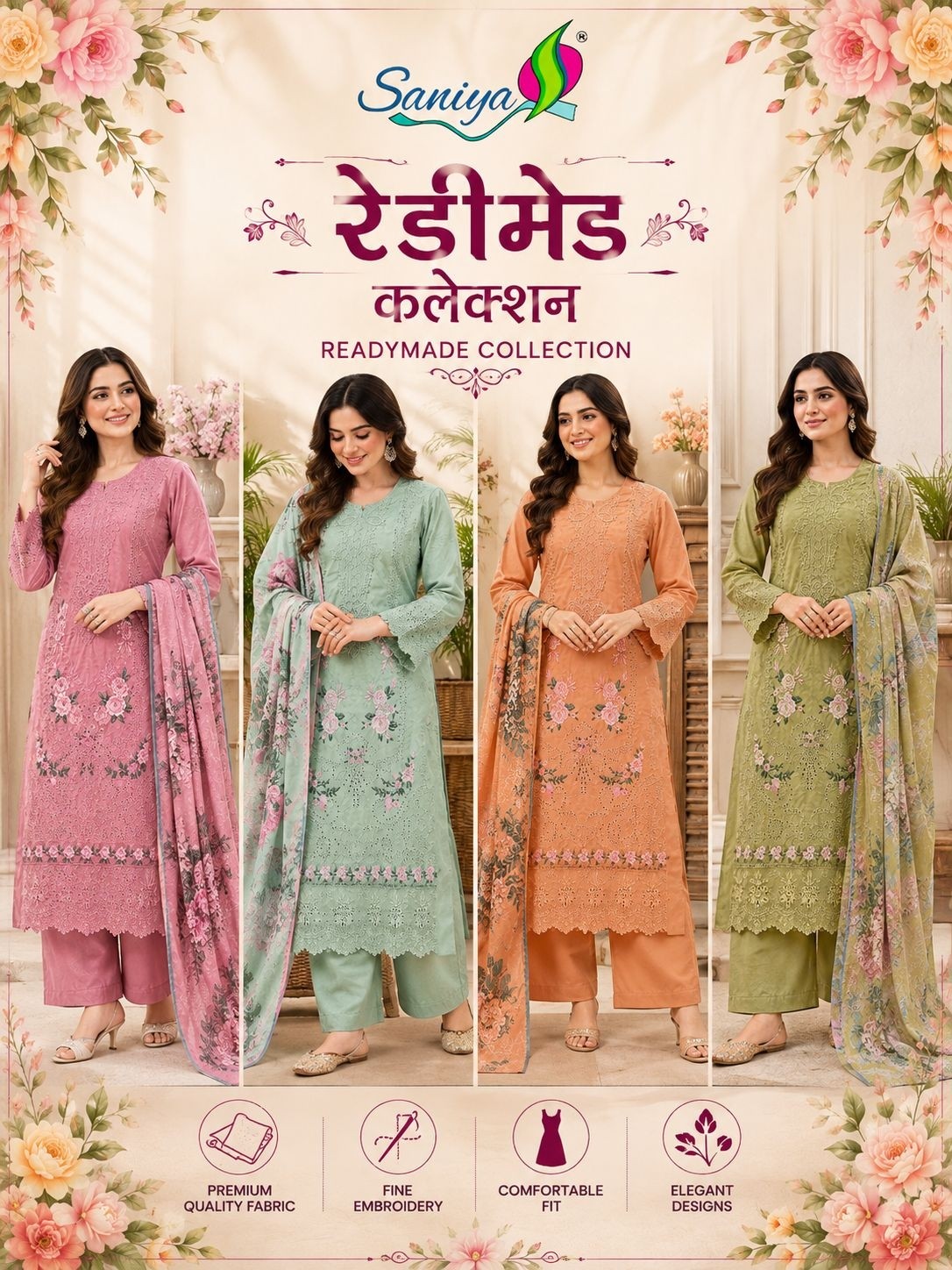 Saniya Trendz | Ombré | Ready-to-Wear Collection | New Colour