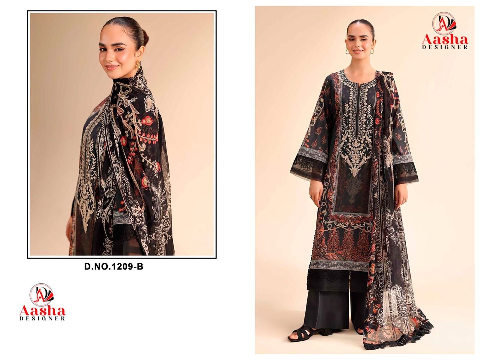 Aasha Designer | Design 1209 B | Restock | Hit Design