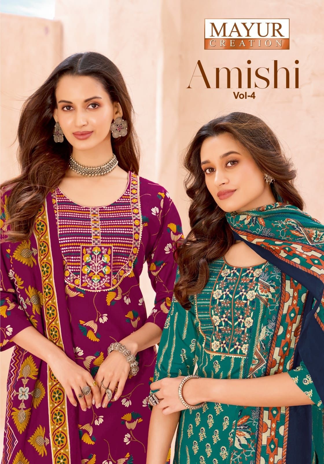 Mayur Creation | Amishi Vol-4 | Pure Cotton | Ready-to-Wear