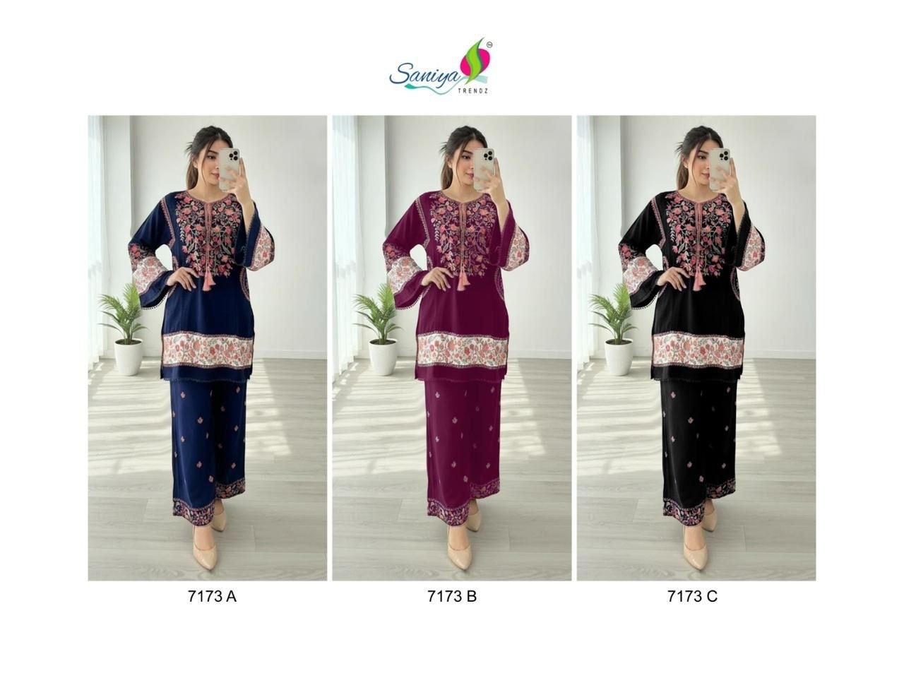 SANIYA TRENDZ – D.No. 7173