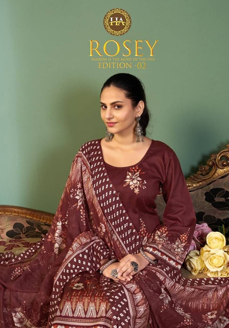 ROSEY-2 | Designer Print & Hand Work Collection