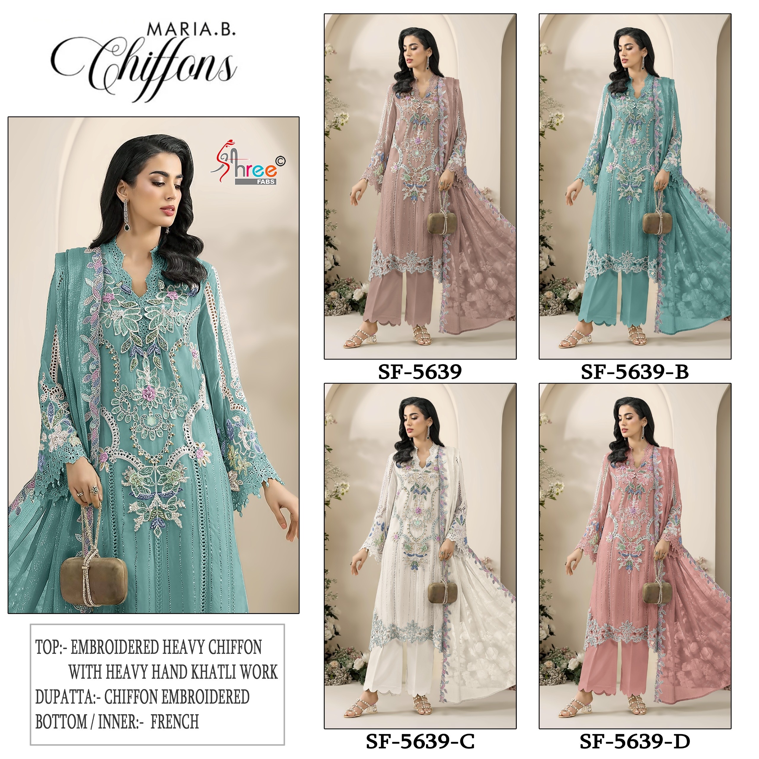 SF-5639 | Hand Khatli Designer Collection