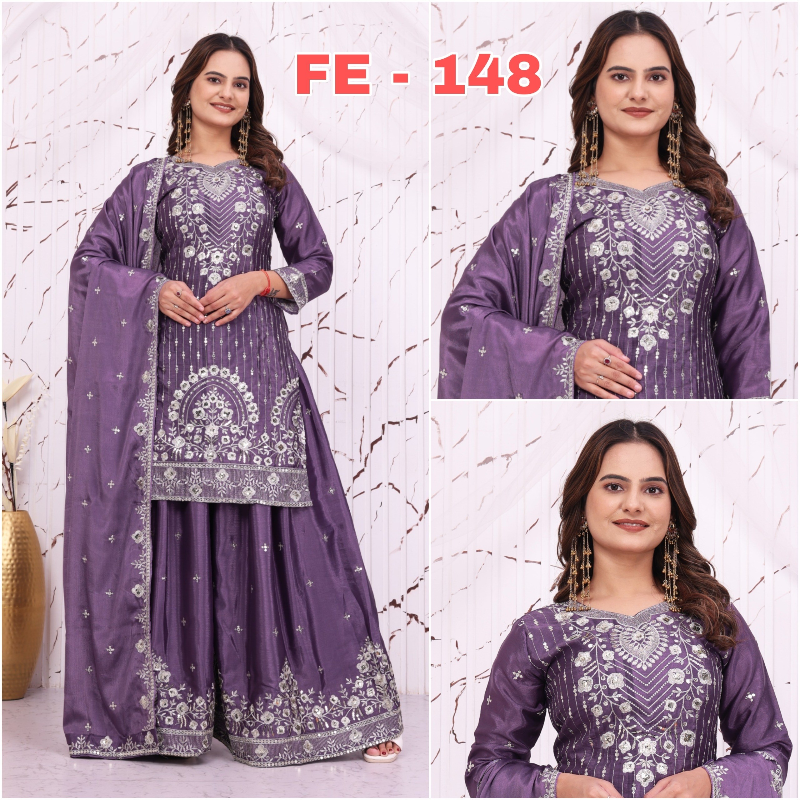 FE-148 Chinon Designer Sharara Collection