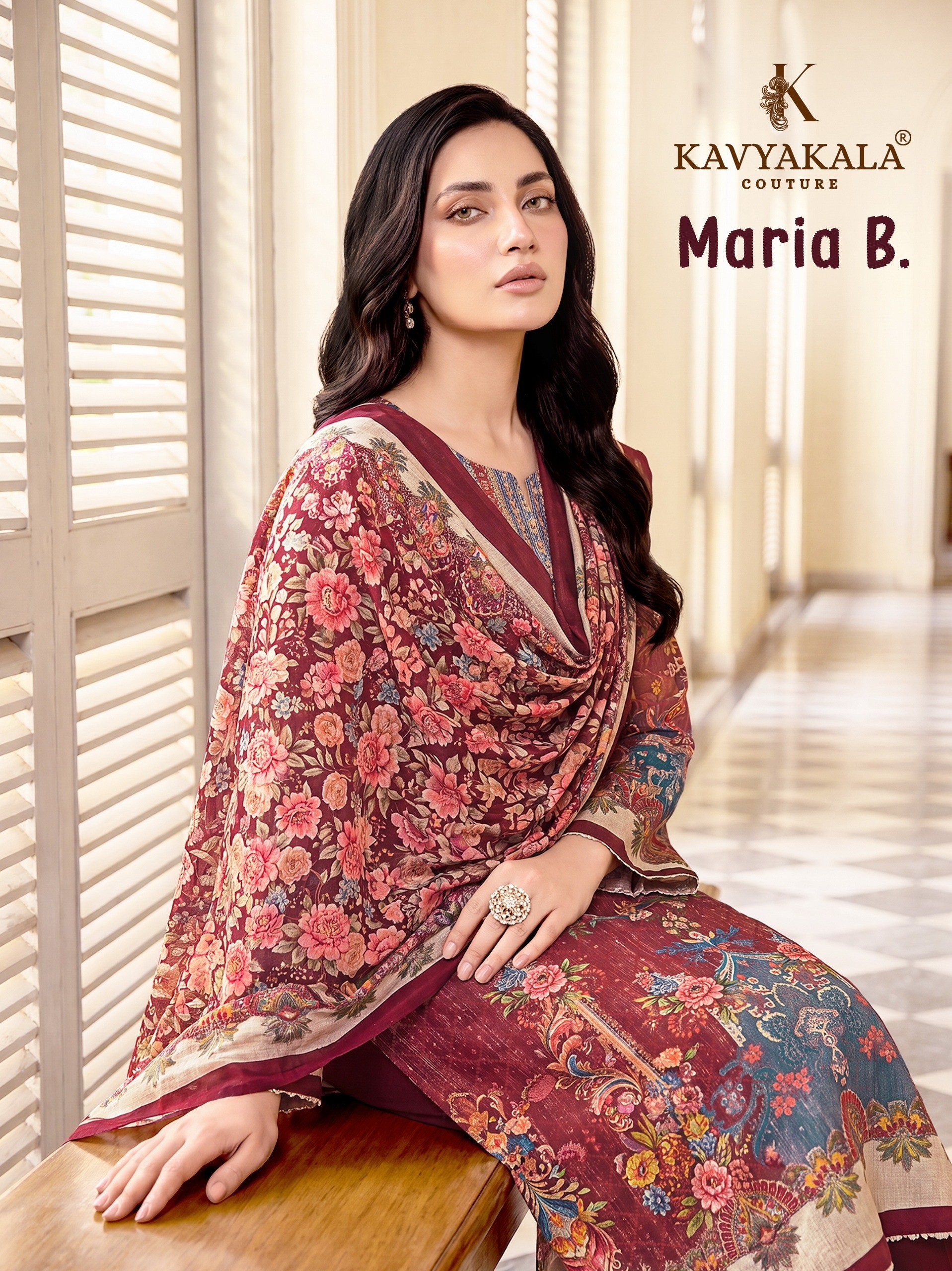 KAVYA KALA Couture | MARIA B. | Cotton Digital Print Suit