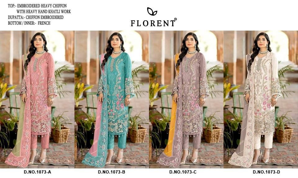 FLORENT HITS | Design 1073 Designer Chiffon Collection