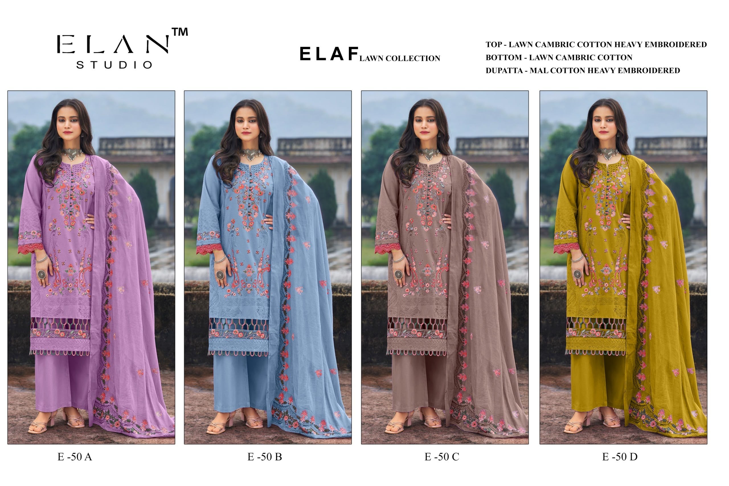 ELAN STUDIO | E-50 ELAF Lawn Collection