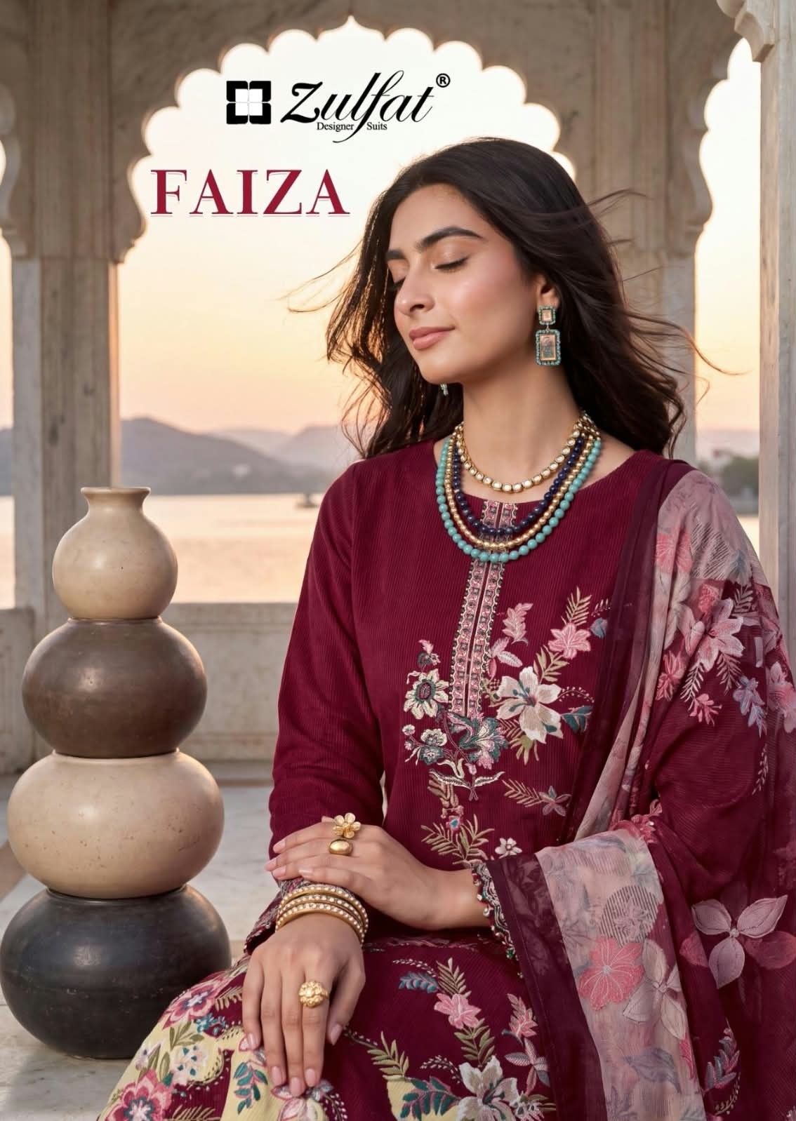ZULFAT | FAIZA Pure Jam Cotton Designer Collection