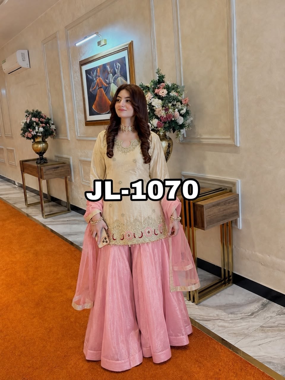 JL-1070 | Heavy Crunchy Silk Designer Collection