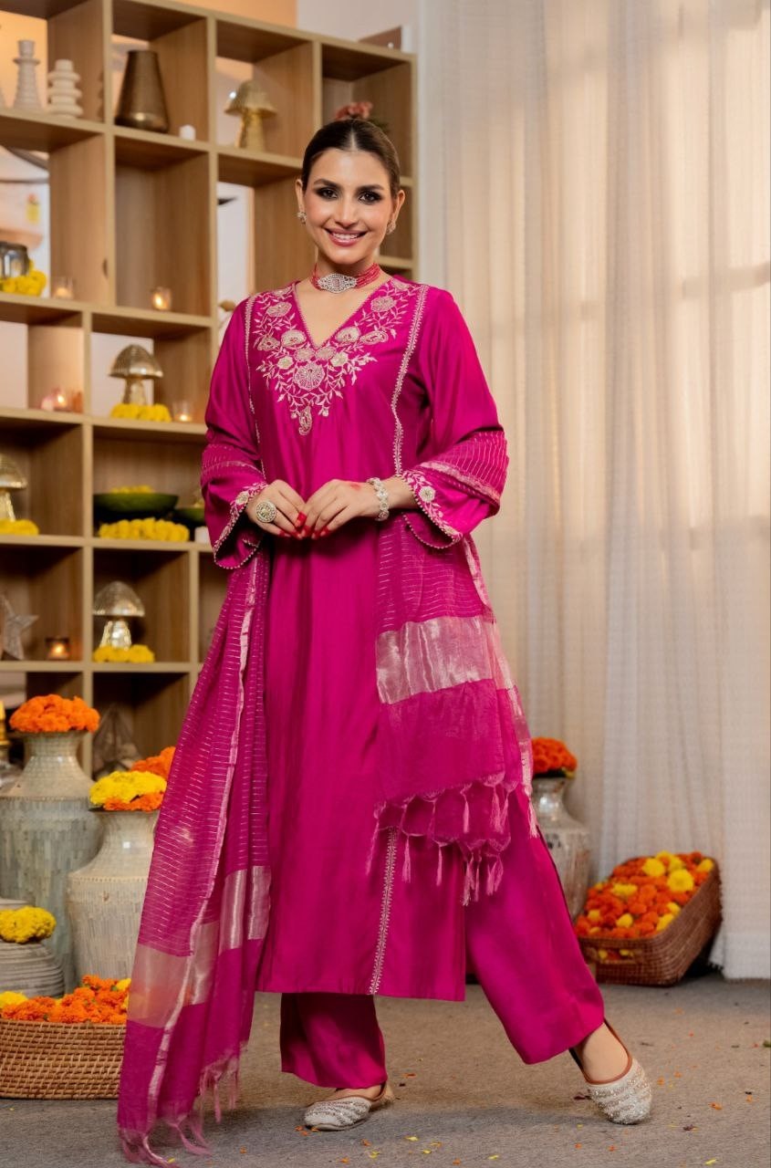 1295 | Pure Satori Silk Festive Suit Collection
