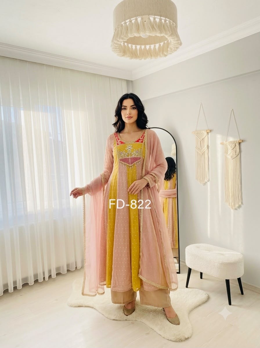 FD-822 Pure Salsa Crush Butty Designer Gown Collection