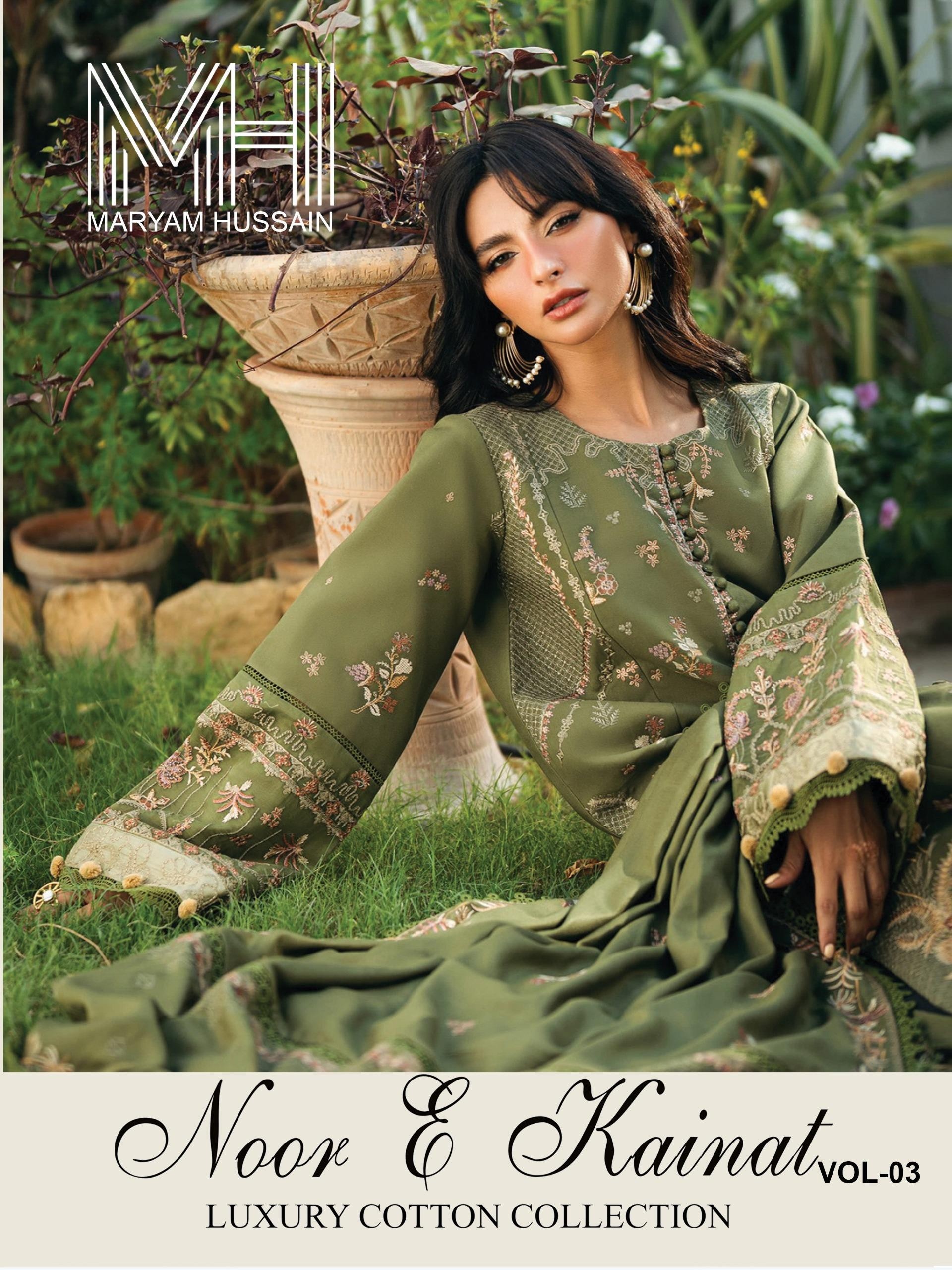 MARYAM HUSSAIN NOOR E KAINAT Vol-3 Karachi Style Collection