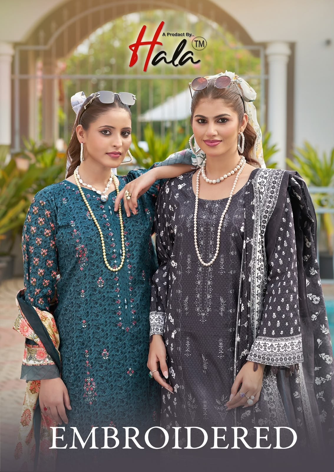 HALA | EMBROIDERED | Luxury Lawn Pure Lawn Collection