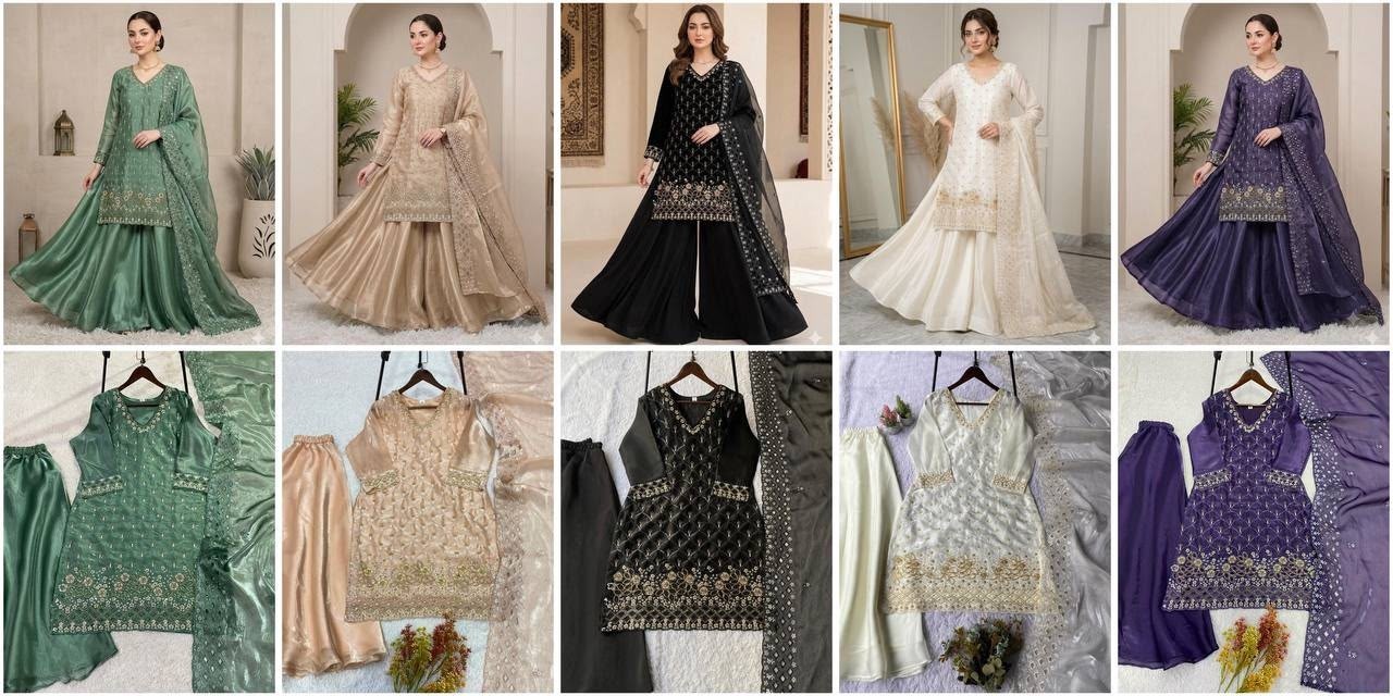 LOOMEERA | LM-17 | Fendy Beads & Sequence Designer Palazzo Collection