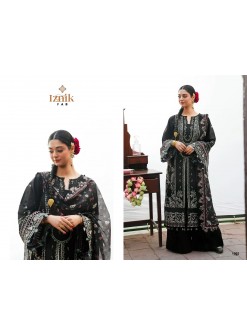 Iznik Fab A-Khaf Premium Lawn Collection | Cambric Cotton Embroidered Pakistani Suit (Full Set) Wholesale Price 