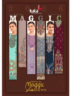 KALA CREATION MAGGIC Vol 25 – Premium Pure Cotton 12 Pcs Collection Full Set Wholesale Price 