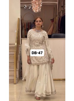 DB-47 | Heavy Embroidered Designer Suit | RD Fashion Surat