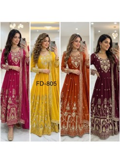 FD-805 | Trending Fox Georgette Gown Set | RD Fashion Surat