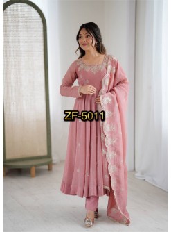 ZF-5011 | Elegant Embroidered Sequence Anarkali | RD Fashion Surat