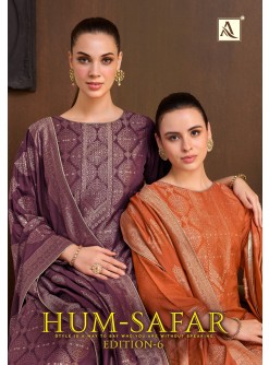 ALOK SUIT | HUM SAFAR-6 | Premium Viscose Maslin Jacquard Suit | RD Fashion Surat