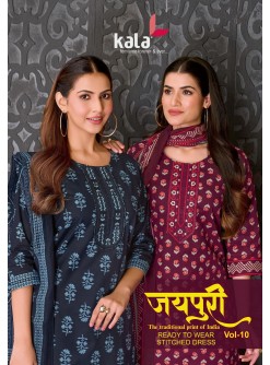 KALA CREATION | JAIPURI VOL 10 | Ready Made Cotton Collection | RD Fashion Surat