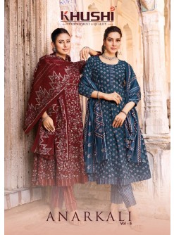 NANDGOPAL PRINT | KHUSHI ANARKALI VOL 5 | 130 GSM Cotton Readymade Suit | RD Fashion Surat