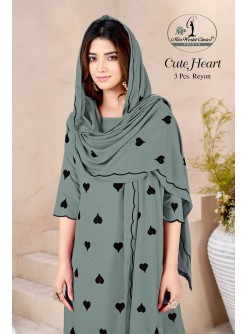 MISS WORLD CHOICE | CUTE HEART VOL-1 | Rayon Printed Suit Collection | RD Fashion Surat